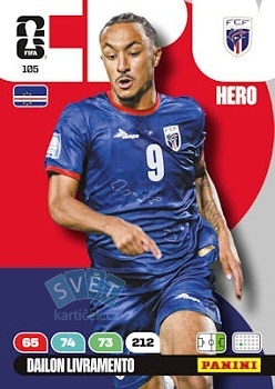 Dailon Livramento Cape Verde Panini FIFA World Cup 2026 Adrenalyn XL #105